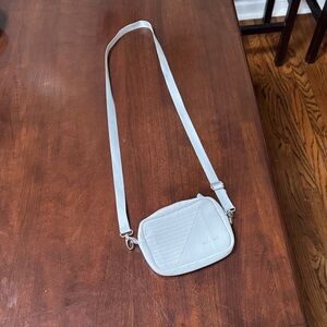 Elegant Light Gray Crossbody Bag